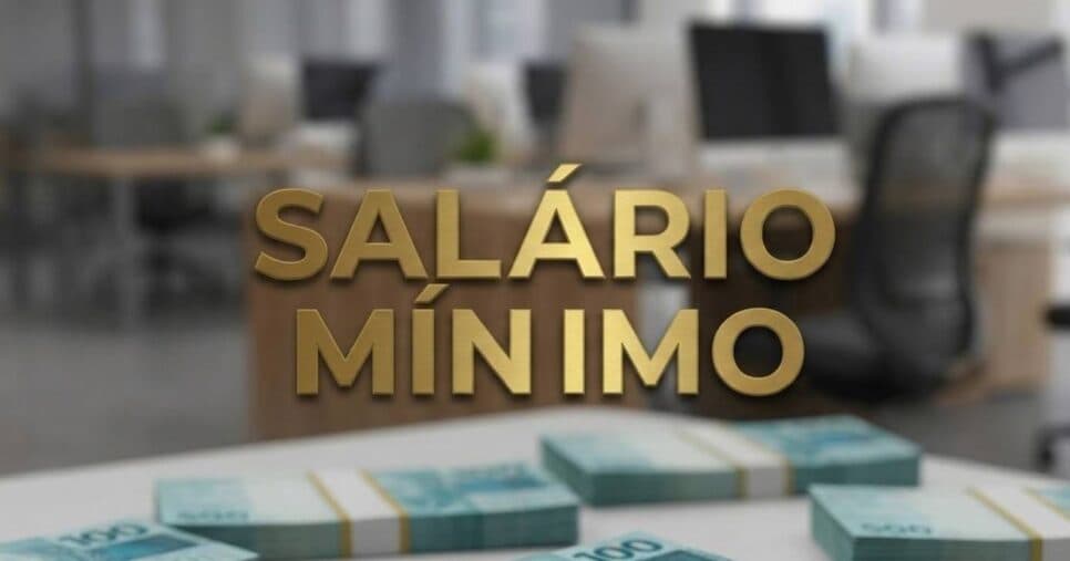 Ilustração valor do salário mínimo (Foto: Reprodução/ Internet)