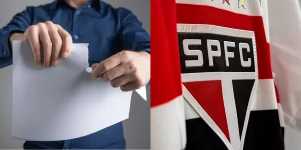 Contrato rasgado: São Paulo rescindindo com meio-campista tem atualização hoje(23/03)
