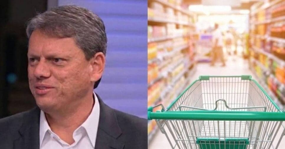 Tarcísio sabe: Lei em vigor informa obrigação importante em supermercados de SP