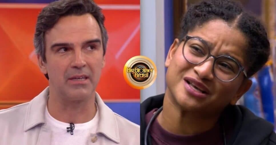 Milena liga sinal de alerta com tratamento de Tadeu no BBB26 e se constrange: "Uma bronca"