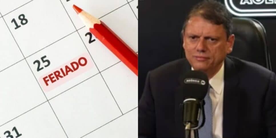 Tarcísio sabe: Feriado é comunicado quarta (25) em cidade em SP