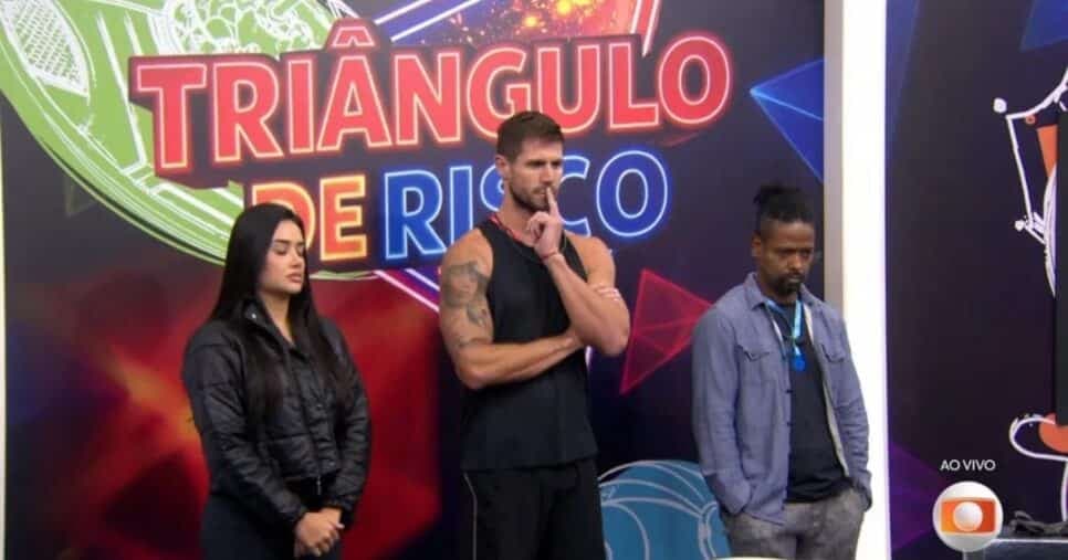 Quem está no paredão do BBB26? Saiba quem perdeu o Triângulo de Risco