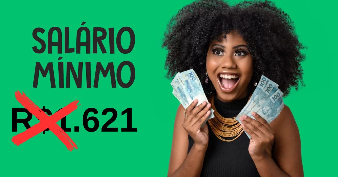 Lei estadual garante salário mínimo quase 30% maior que os R$1.621; veja quem tem direito