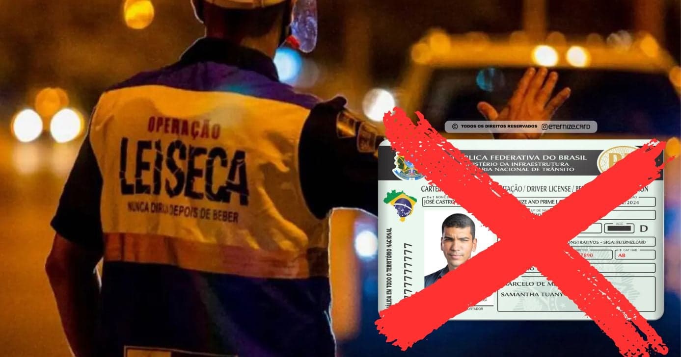 Novo projeto da lei seca prepara suspensão da CNH por 10 anos e multa de quase R$30 mil
