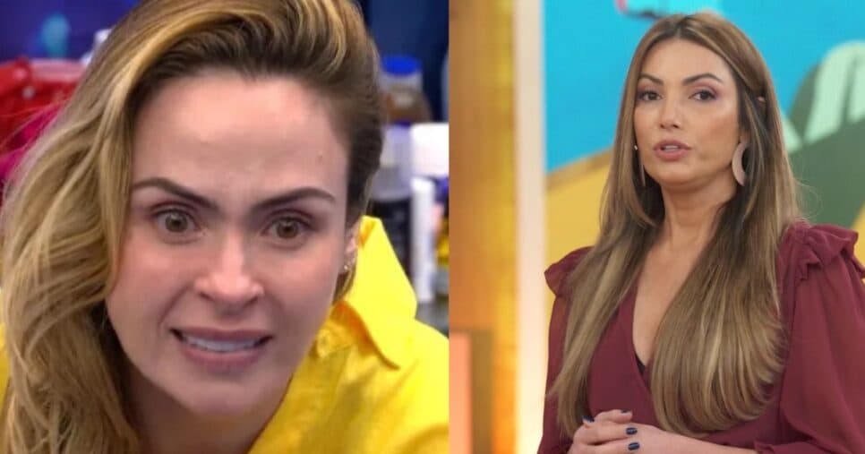Casal se desentende no Encontro por Ana Paula e repórter é obrigado a intervir ao vivo: "Briga"