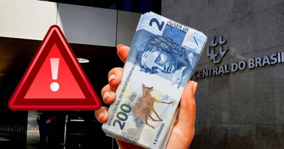 Banco Central afirma que essas cédulas de 2, 5, 10, 20, 50, 100 e 200 devem ser retiradas de circulação