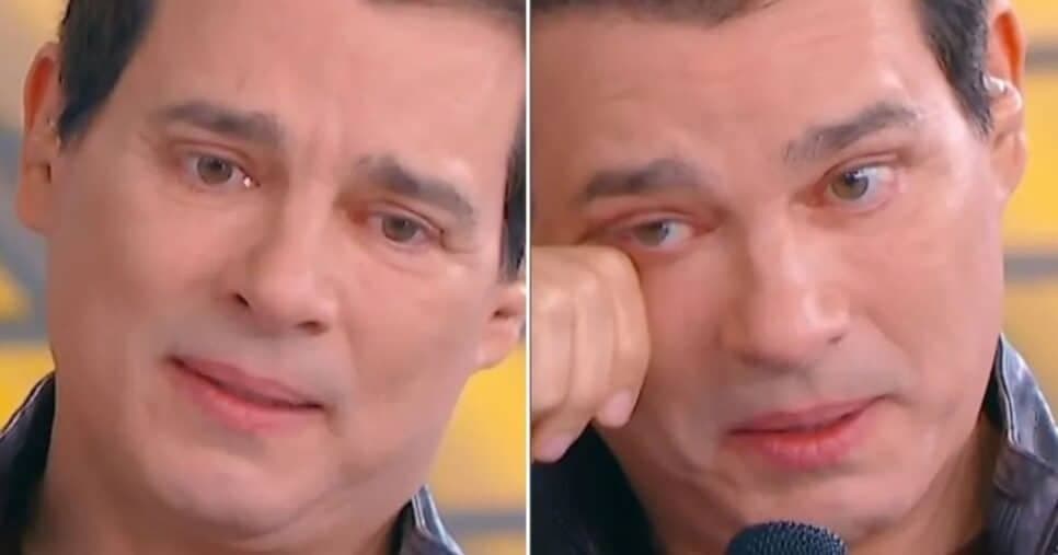 Celso Portiolli se emociona ao mandar recado a colega da TV com câncer: “Eu não sabia”