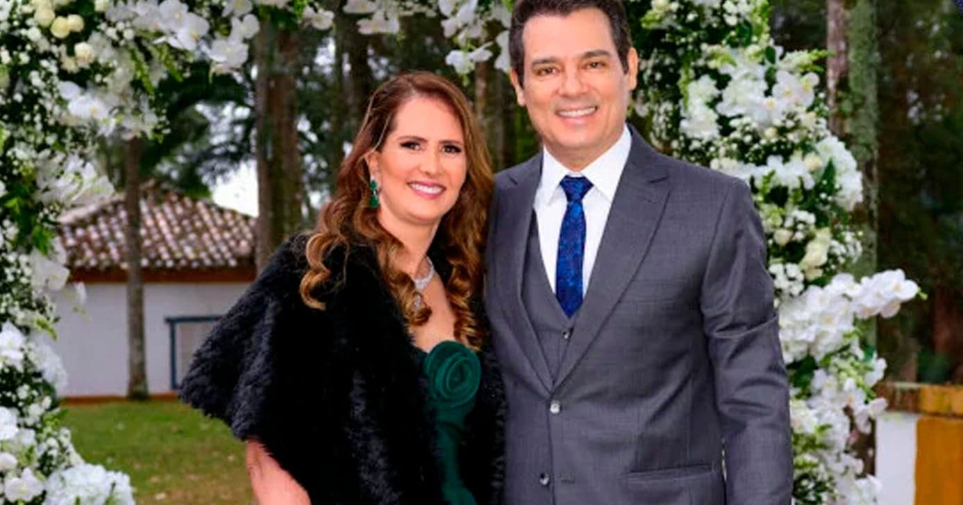 Celso Portiolli é casado com Suzana Marchi (Foto: Reprodução) 