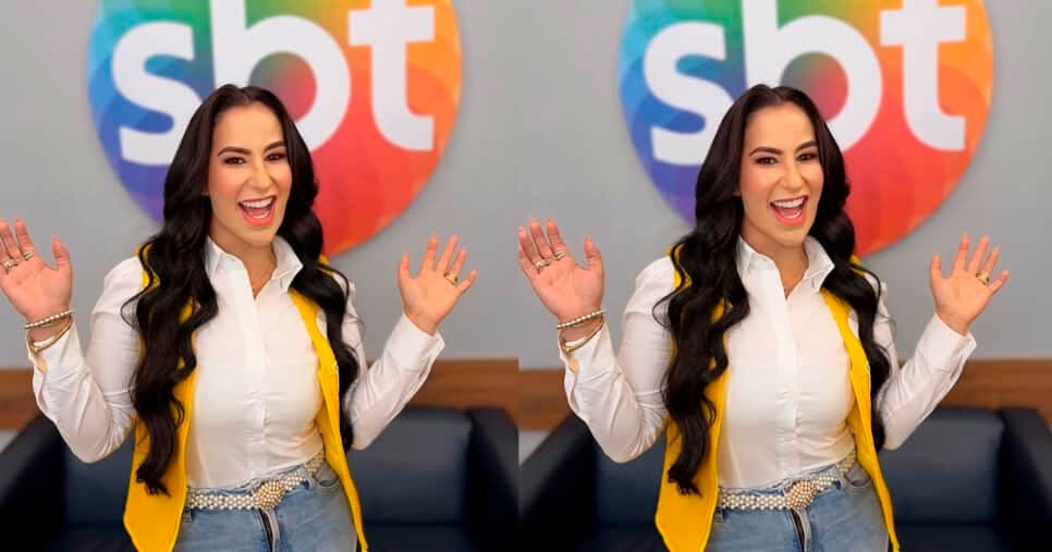 Fabiola Gadelha em programa do SBT (Foto: Reprodução)