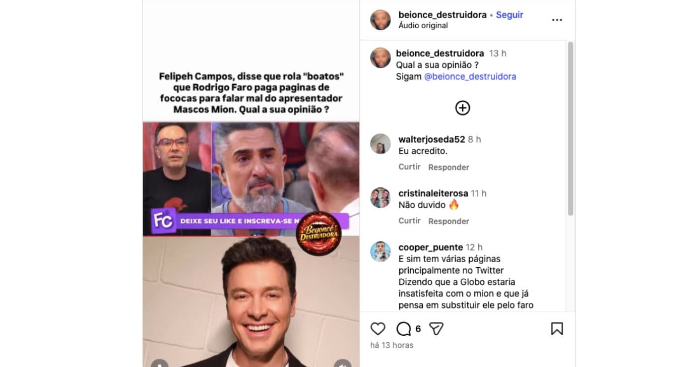 Felipeh Campos (Foto: Reprodução / Instagram)
