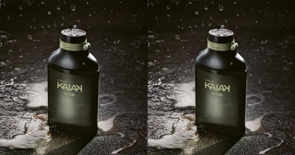 Perfume Kaiak Urbe,da Natura - Foto: Montagem Perfume Kaiak Urbe,da Natura - Foto: Montagem