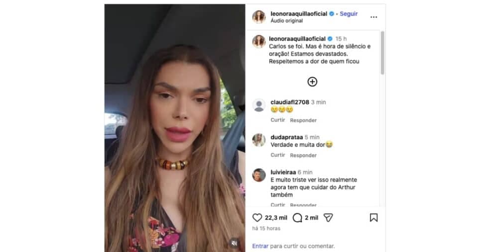 Léo Áquilla (Foto: Reprodução / Instagram) 