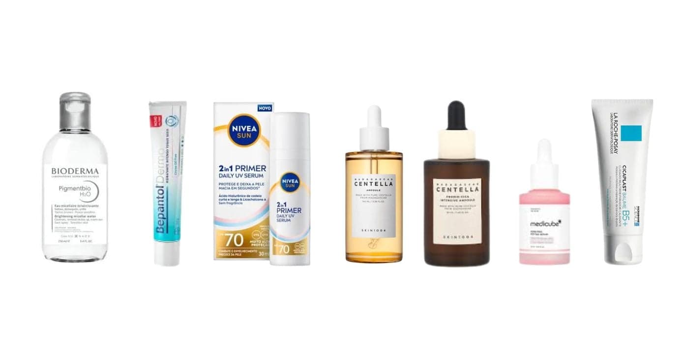 Produtos usados por Ana Paula Renault (Fotos: Reproduções / Internet) 
