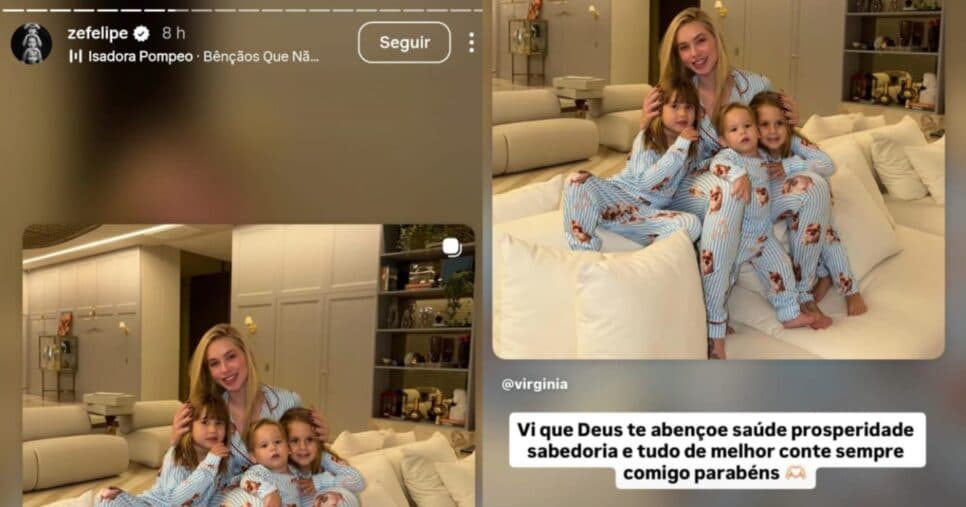 Publicação feita por Zé Felipe no Instagram (Foto: Reprodução/ Instagram)