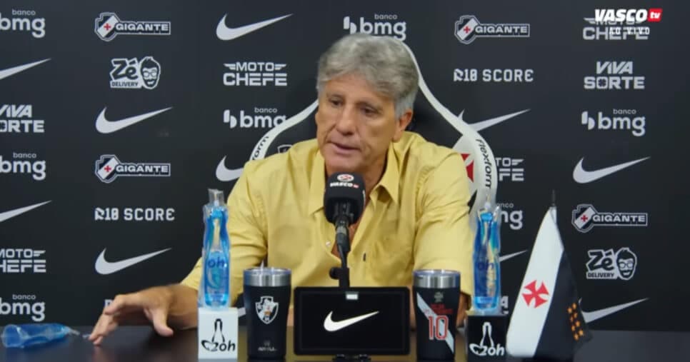 Vasco define contratação de volante de R$ 18M para Renato Gaúcho