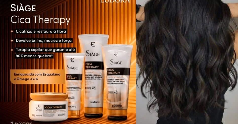 Siàge Eudora - Cica Therapy salva da ponta dupla (Foto Reprodução/Montagem/Internet/Eudora)