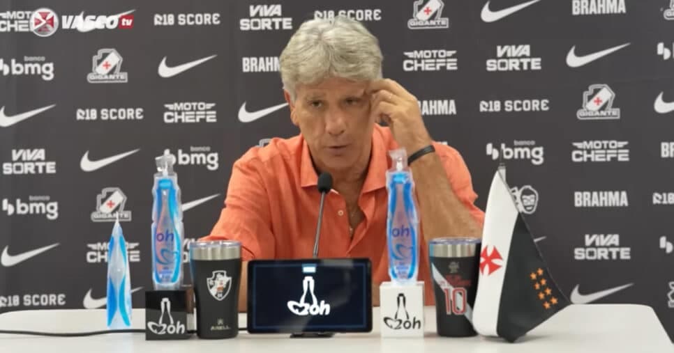 Renato vai deixar o Vasco após 3 meses? Demissão é exigida e treinador se pronuncia