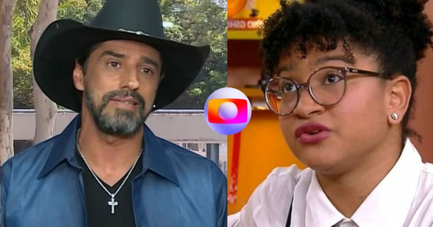Barraco: Milena parte pra cima de Cowboy em evento e os dois são advertidos pela Globo