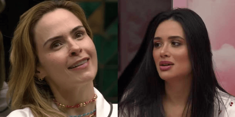 Ana Paula passa dos limites com Jordana e Tadeu Schmidt é obrigado a intervir ao vivo: "Por favor"