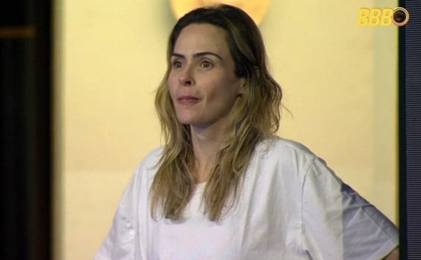 Ana Paula já está no paredão do BBB26 (Foto: Reprodução / Globoplay)

