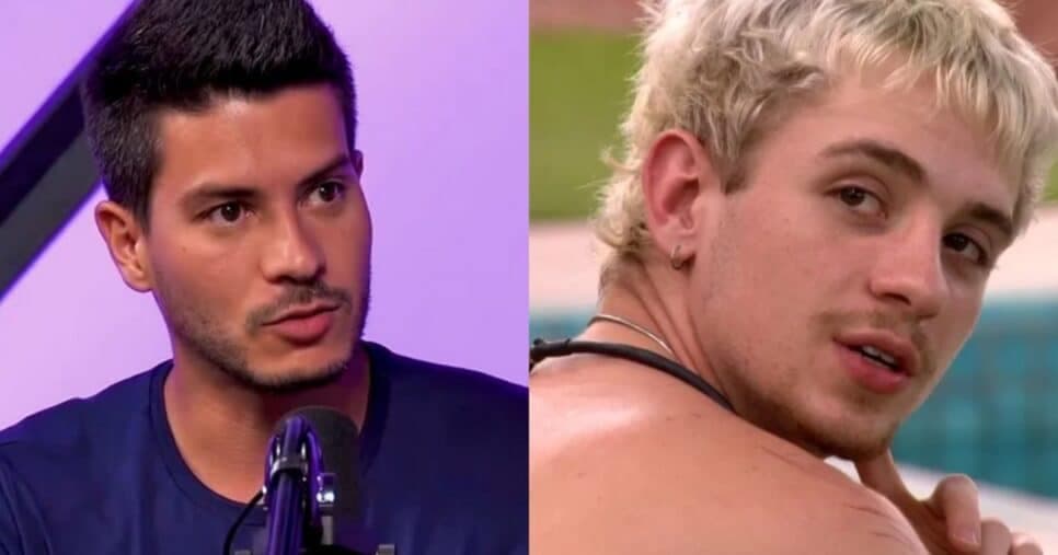 Arthur Aguiar retruca comparação feita por Juliano Floss no BBB26 e diz o que pensa: "Não tem"