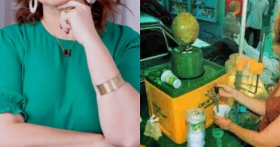 A atriz da Globo que virou vendedora de água de coco para sobreviver: "Dinheiro acabou"