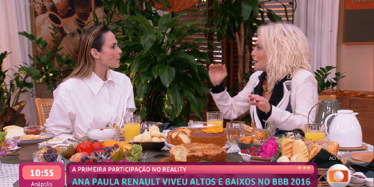 Ana Maria Braga revela vontade de bater em Ana Paula ao vivo e campeã retruca: “Olha que absurdo”