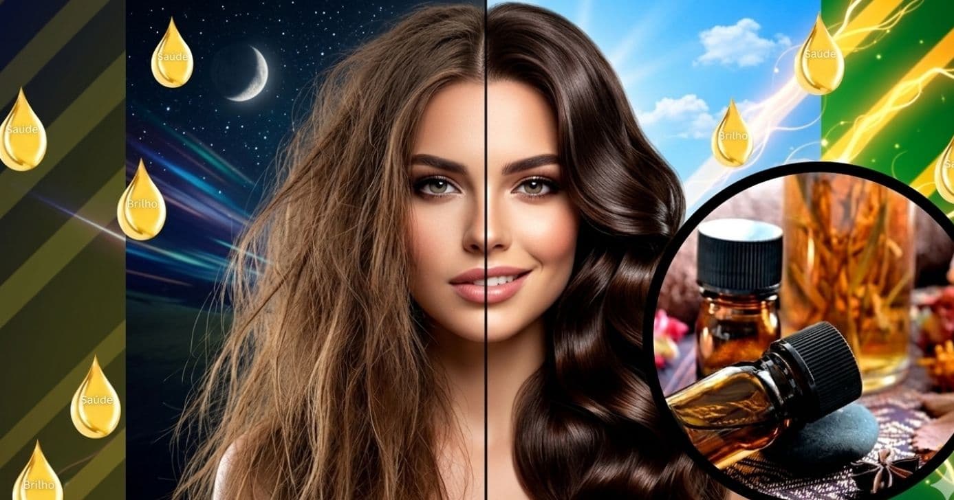 Acorde pronta! Óleo natural restaura até o último fio da noite para o dia