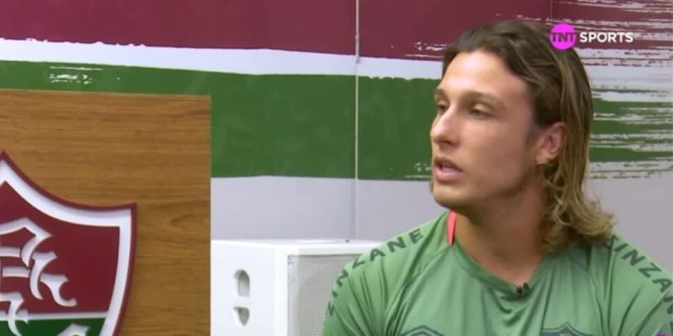 Canobbio desfalcará o Fluminense contra o Corinthians (Reprodução: TNT Sports)