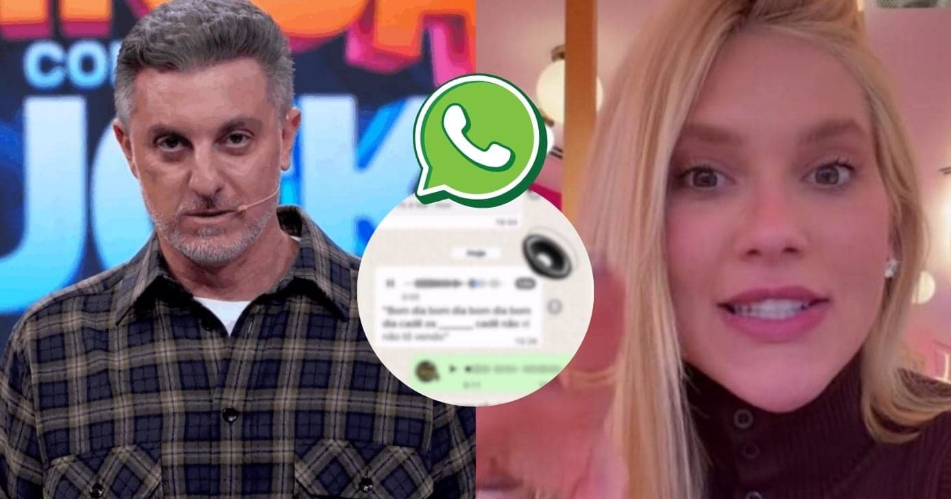 Huck leva bronca ao pedir ajuda de Virginia e vaza áudio do WhatsApp: "Não tô vendo"