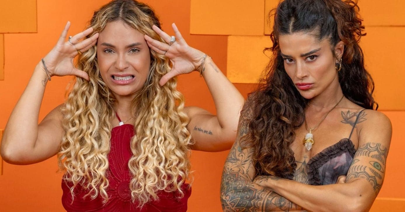 Sarah e Aline se estranham em encerramento do BBB26 e sister deixa festa às pressas: "Tensão"