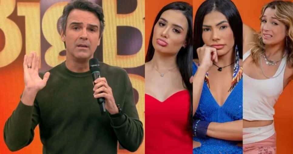 Tadeu Schmidt quebra protocolo e antecipa situação do resultado desse paredão do BBB26: "Não tem nada"