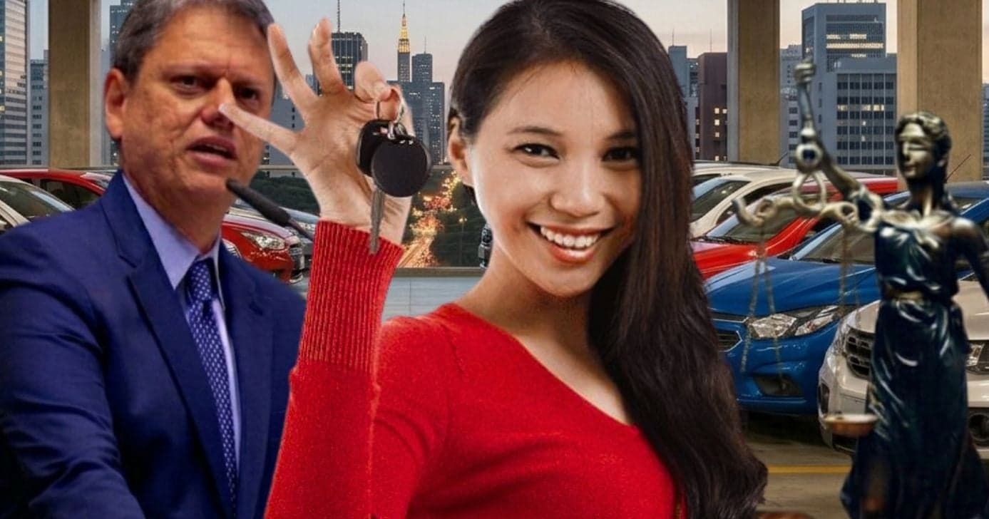 Nova lei sancionada por Tarcísio beneficia motoristas em estacionamentos em SP