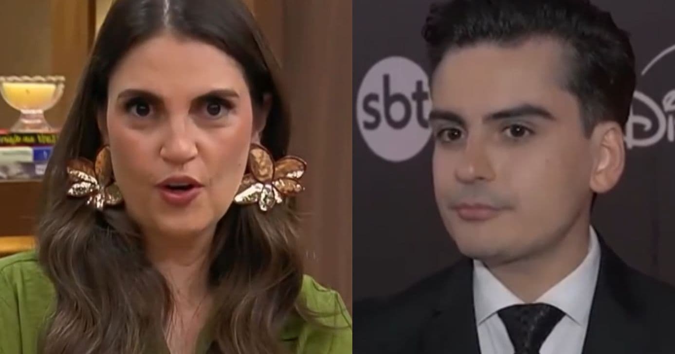 Chris Flores fala sobre retorno de Dudu ao SBT e reage ao boato de fezes no camarim: "Olha lá"