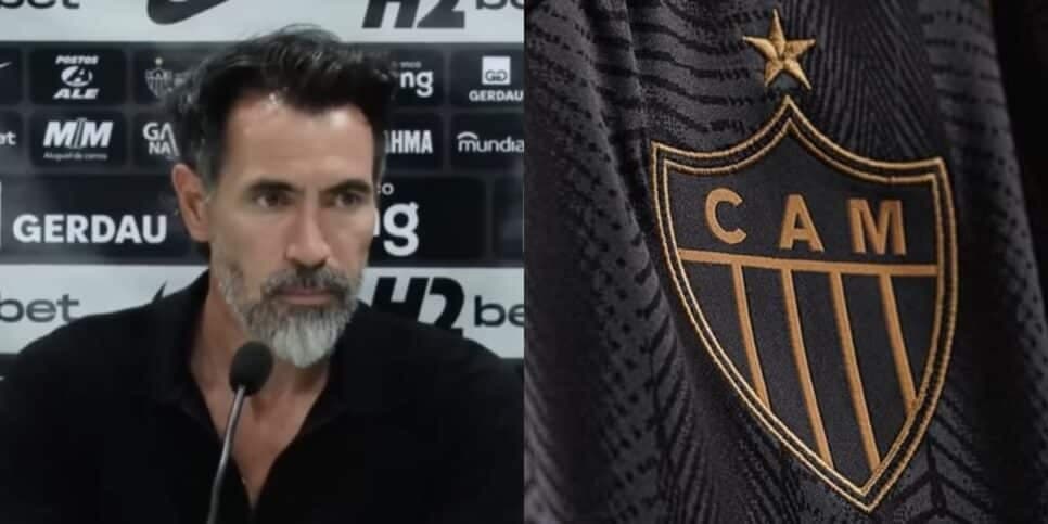 Atlético-MG: Eduardo Dominguez garante reforço de meio-campista R$ 30M hoje (21)
