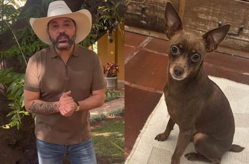 Sertanejo Edson e o cachorro Kiko (Foto: Reprodução / Instagram)
Sertanejo Edson e o cachorro Kiko (Foto: Reprodução / Instagram)