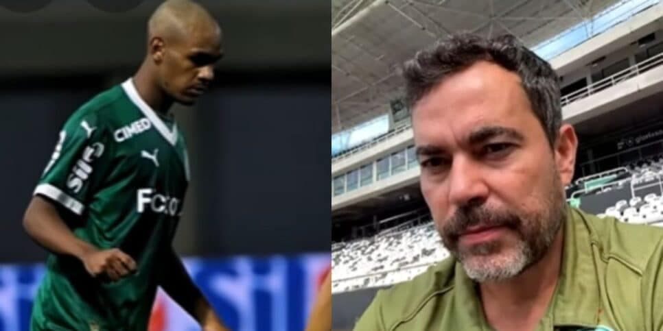 João Paulo Sampaio comentou sobre Eduardo no Palmeiras (Reprodução: ESPN / Youtube)