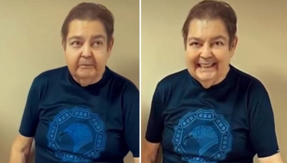 Faustão ressurge de pé e aparência gera forte comoção (Foto: Reprodução / Instagram)

