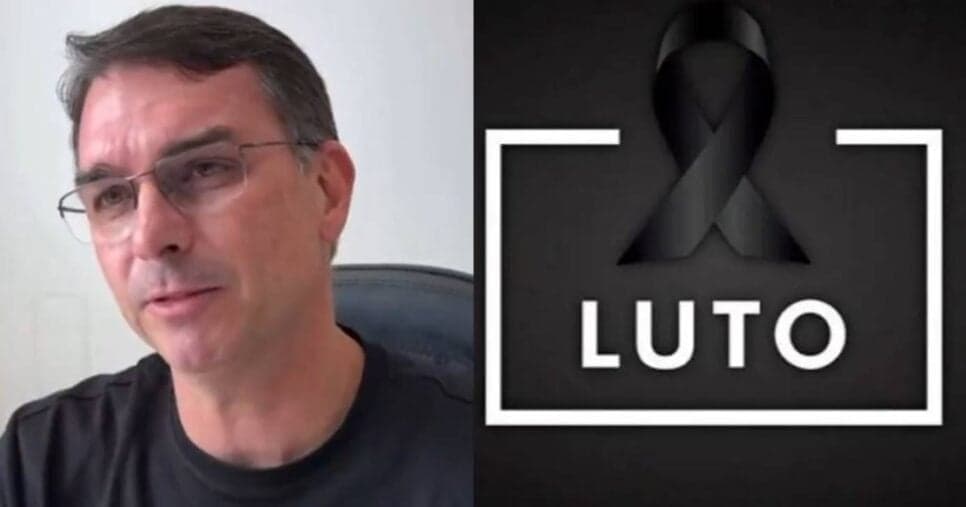 Luto: Flávio Bolsonaro comunica morte devastadora e deixa texto de despedida: "Vá em paz"