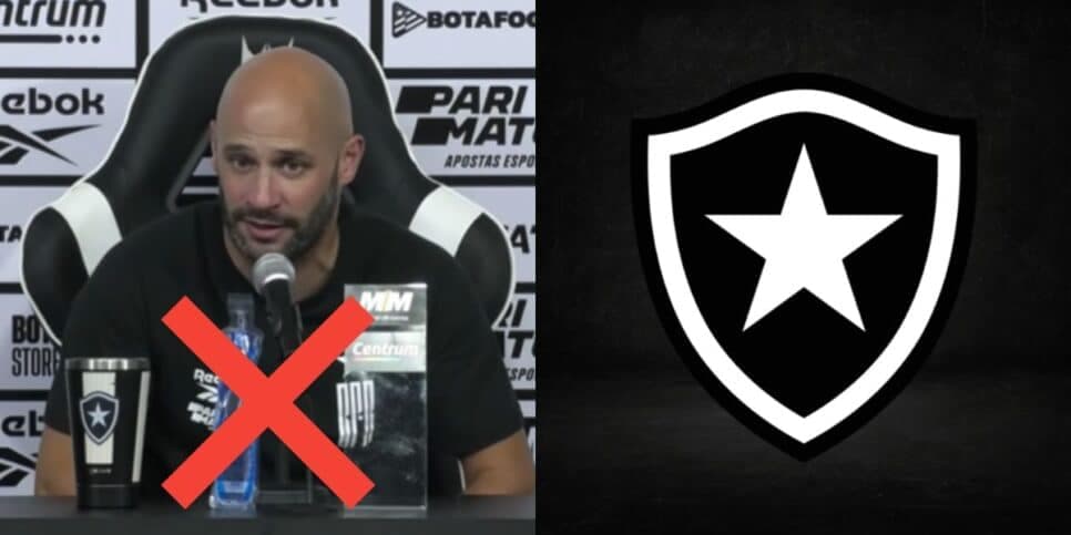 Nada de Franclim Carvalho: Textor define quem comandará o Botafogo para enfrentar o Vasco