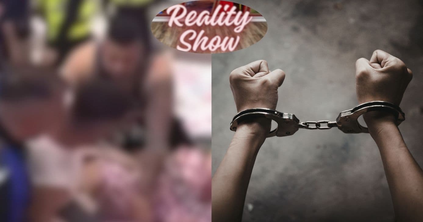 Prisão exigida: Participante de reality show de TV enforca mulher e segurança intervém às pressas