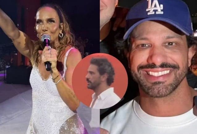 Tiago Maia esteve no show de Ivete Sangalo (Foto: Reprodução / Instagram)