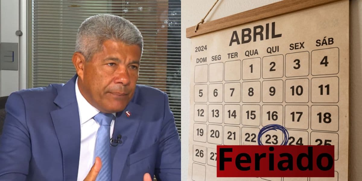 Jerônimo Rodrigues ciente: Feriado é confirmado quinta (23) em cidade da BA