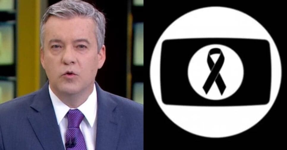 Coube a Roberto Kovalick abrir a semana com notícia mais triste da Globo: "Morreram"