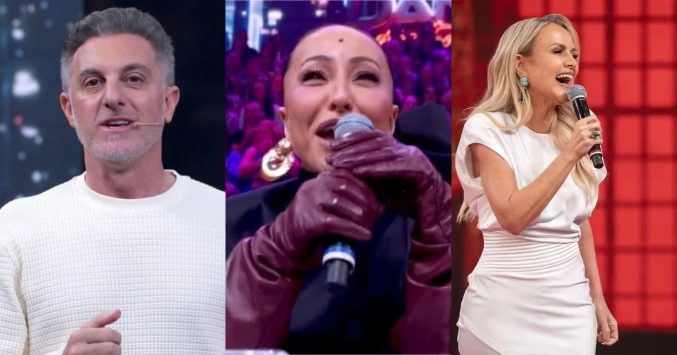 Sabrina Sato paralisa Domingão expondo romance de Huck e Eliana e apresentador detona: "Toma cuidado"