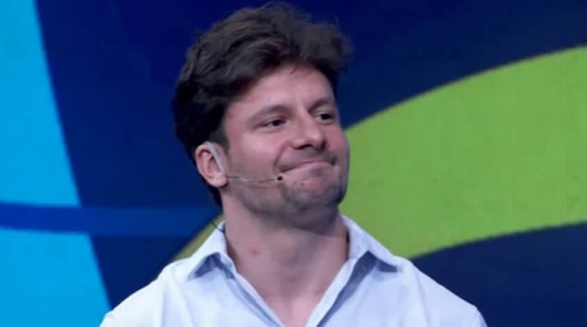 Luis Torquette perdeu a chance de faturar R$ 500 mil no quadro Quem Quer Ser um Milionário? (Foto: Reprodução / Globo)
