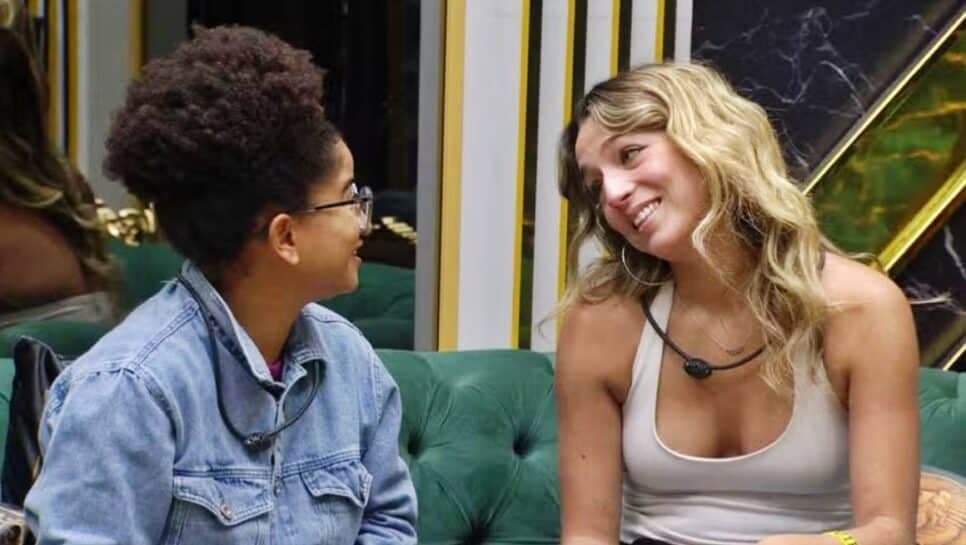 Milena e Samira no BBB26 (Foto: Reprodução / Globoplay)