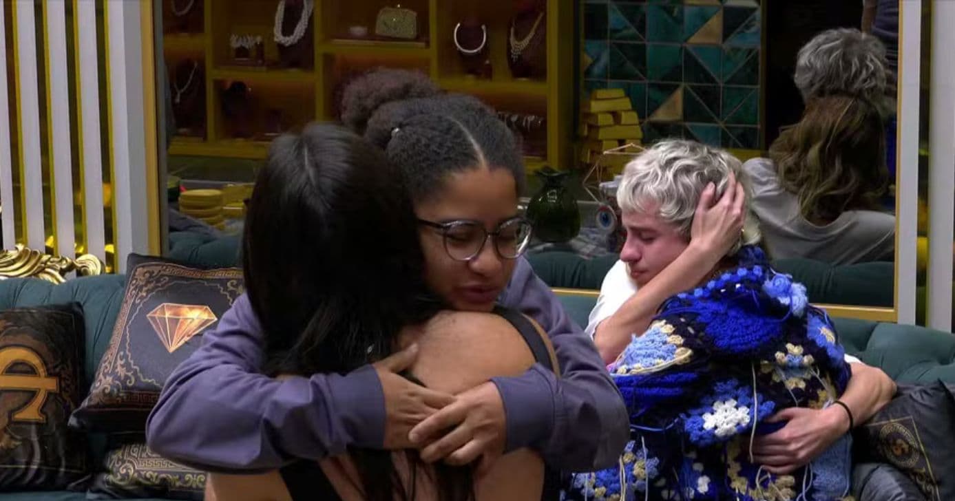 Ana Paula tem atitude surpreendente com Jordana na eliminação e Milena é detonada na web por longo abraço e fala