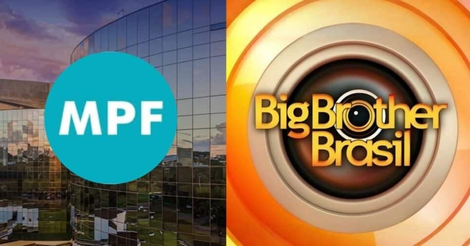 Ministério Público e logo do BBB26 (Foto: Reprodução / Instagram / Globo)