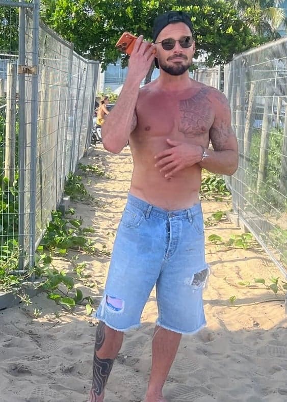 Rick Martin no Rio de Janeiro (Foto: Reprodução / Instagram)

